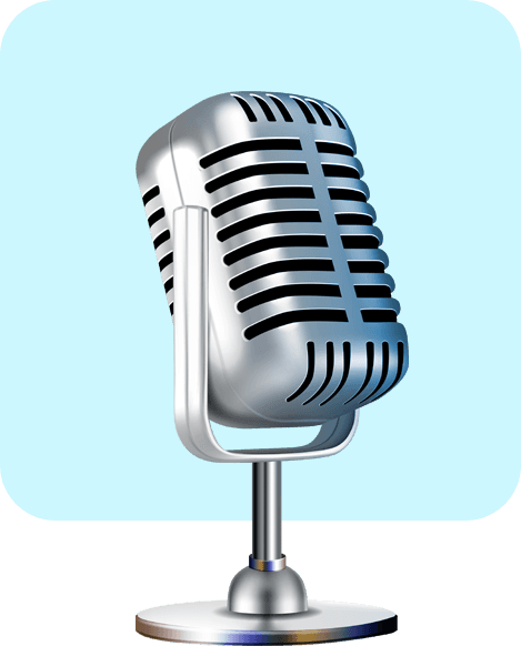 microfono de locutor